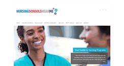 Desktop Screenshot of nursingschoolsnearme.com