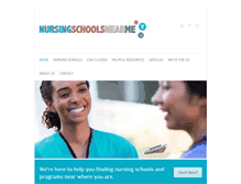 Tablet Screenshot of nursingschoolsnearme.com